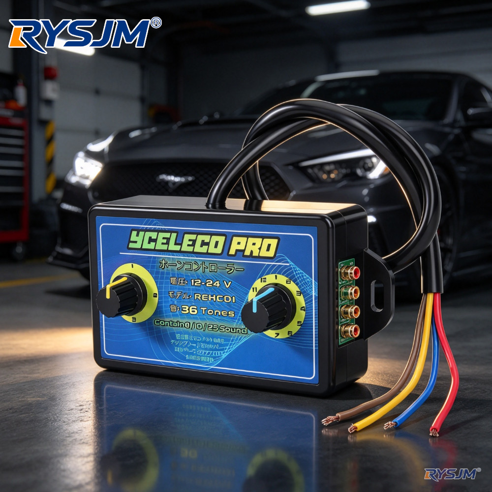Speaker Driver - 36 ตัวควบคุมแตรอิเล็กทรอนิกส์ดนตรี ตัวควบคุมแตรรถยนต์ ลำโพงแตร แตรลม ตัวควบคุมเพลง