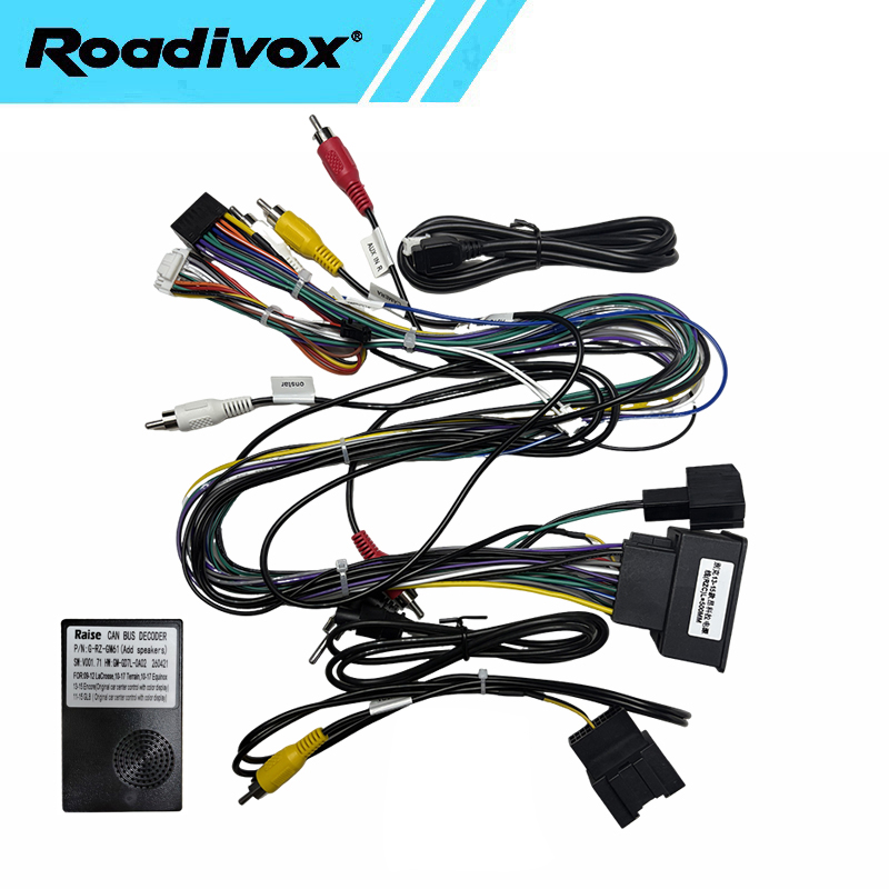 Audio Cable Rca - ตัวถอดรหัส Canbus สำหรับวิทยุติดรถยนต์ Android สำหรับ Buick