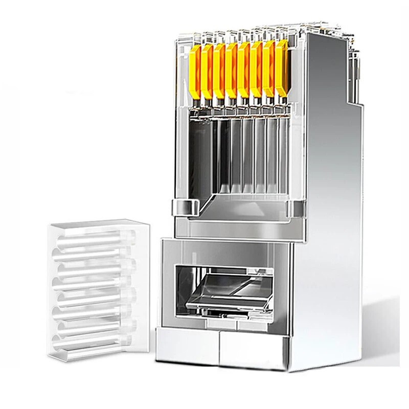 Rj45 Jack - ZoeRax 50 ชิ้น Cat6 RJ45 ตัวเชื่อมต่อ