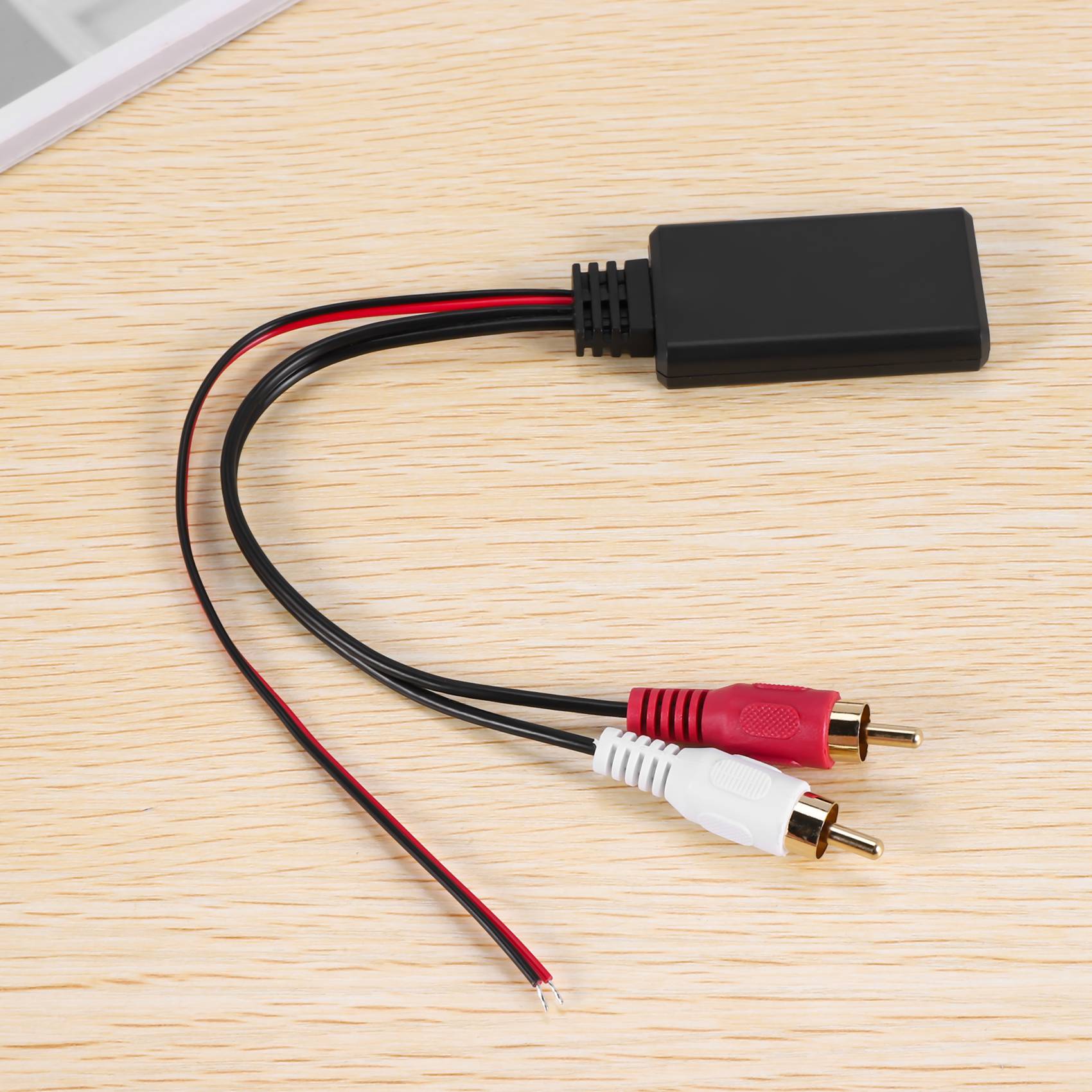 Audio Cable Rca - โมดูลบลูทูธไร้สายสำหรับรถยนต์ อะแดปเตอร์เพลง สายสัญญาณเสียง RCA Aux ราคาพิเศษ