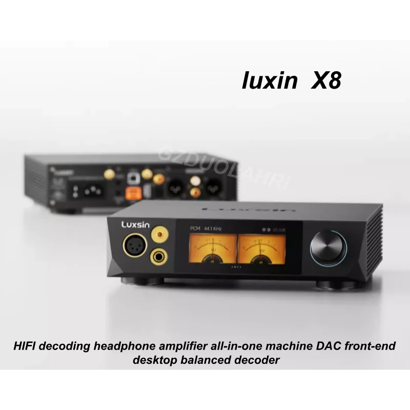 Headphone Amplifier - Luxin X8 เครื่องขยายเสียงหูฟังแบบตั้งโต๊ะ พร้อมตัวถอดรหัส HiFi และ