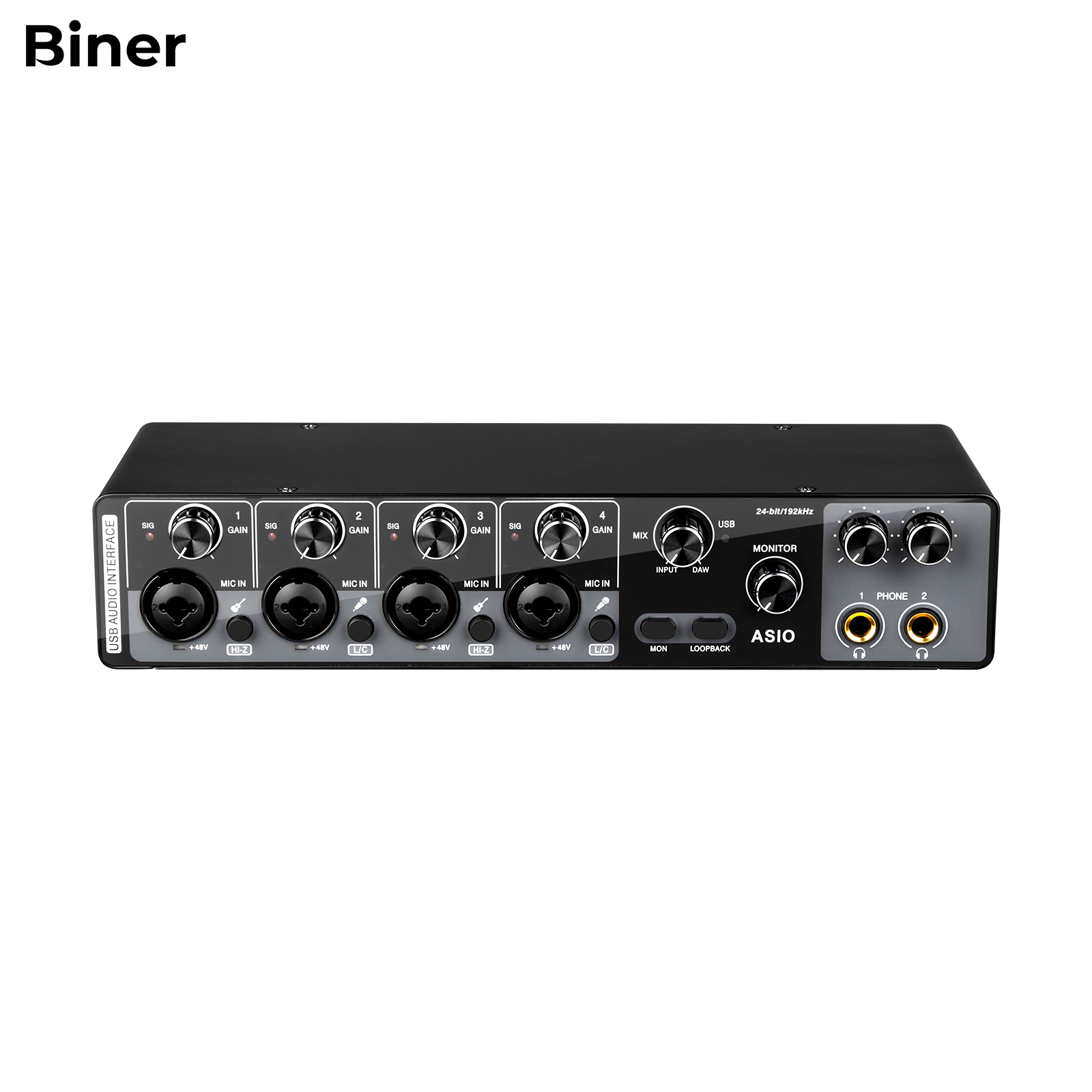 Audio Interface - ราคาโรงงาน MQ44 ออดิโออินเตอร์เฟสระดับมืออาชีพ 24 บิต 192kHz