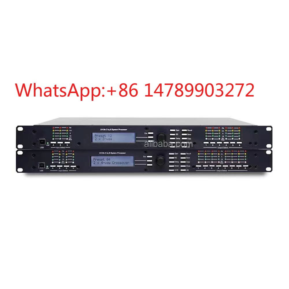 Speaker Crossover - โปรเซสเซอร์ลำโพง FIR DSP 4 เข้า 8