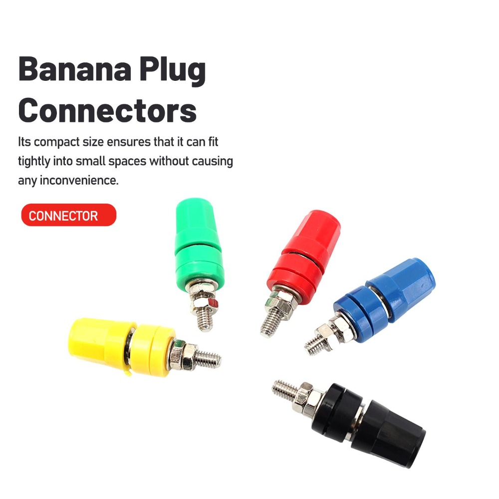 1-6 ชิ้น ขั้วต่อแบบบานาน่า 4 ม - Speaker Terminal บทวิจารณ์และราคา