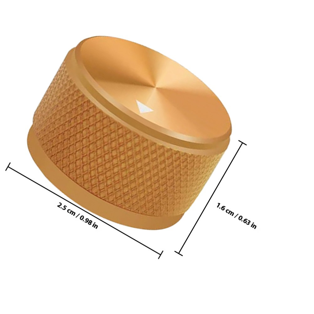 ปุ่มปรับระดับเสียงกีตาร์ทำจากอ - Knob Aluminum บทวิจารณ์และราคา