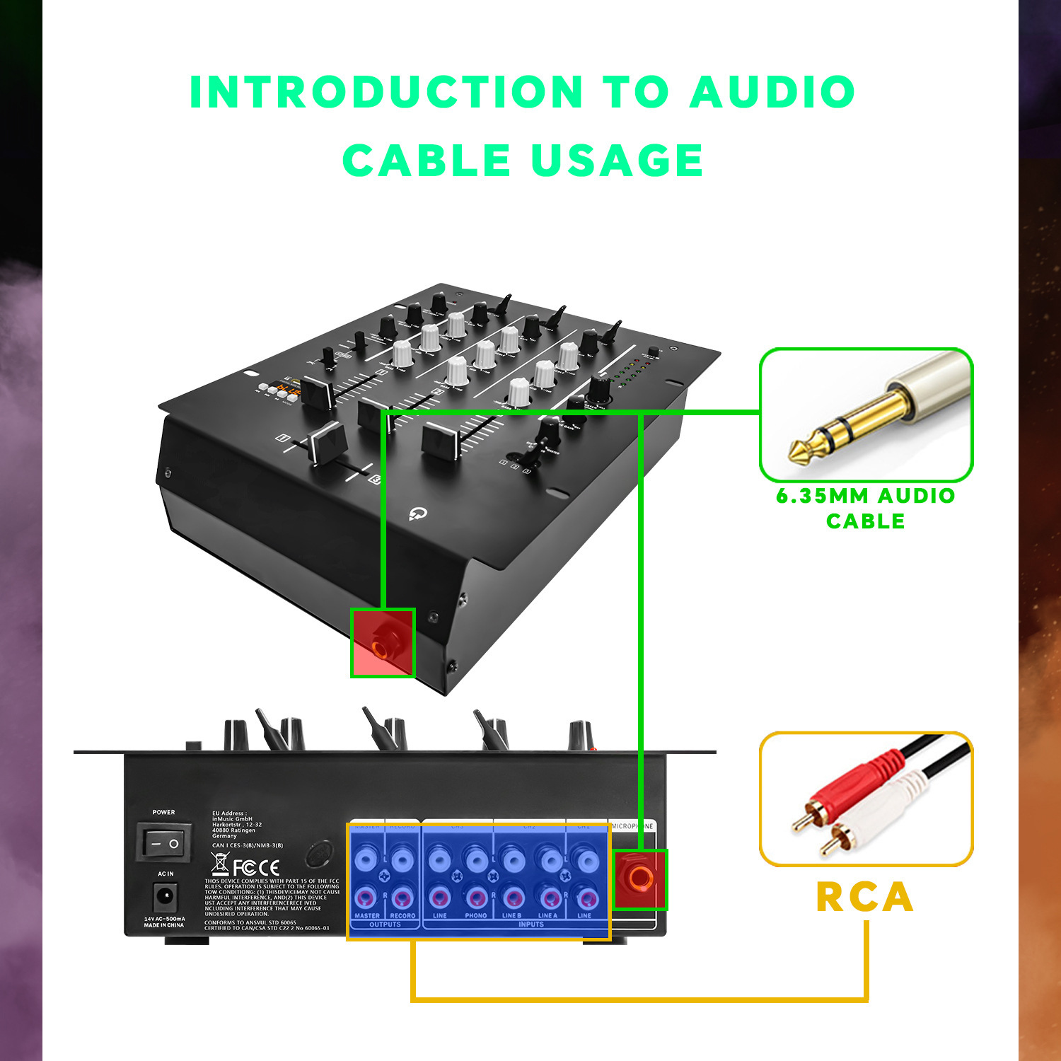 มิกเซอร์ดีเจ 4 แชนแนล, คอนโซลม - Audio Interface บทวิจารณ์และราคา