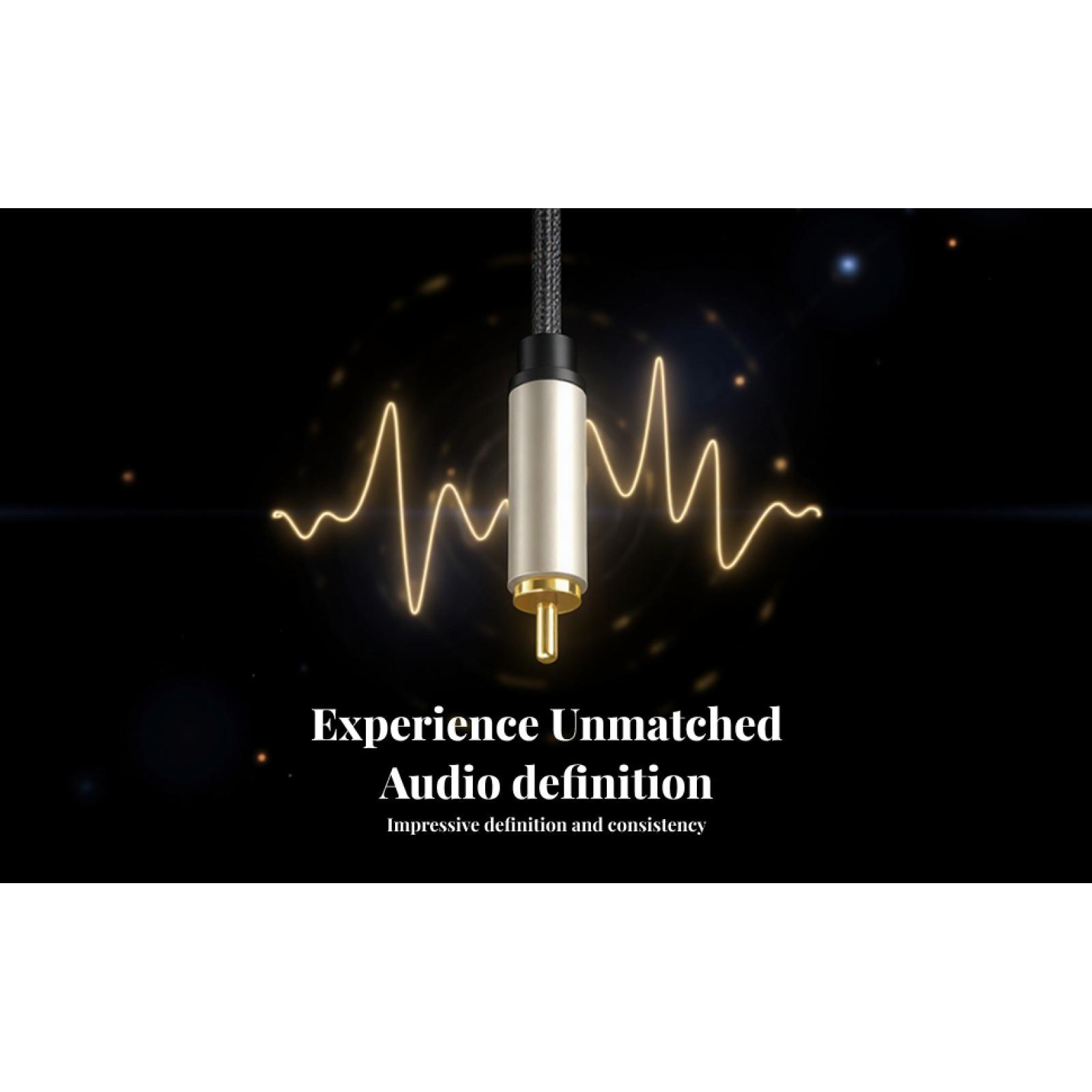 สายสัญญาณเสียงแบบโคแอกเชียลดิจ - Audio Cable Rca บทวิจารณ์และราคา