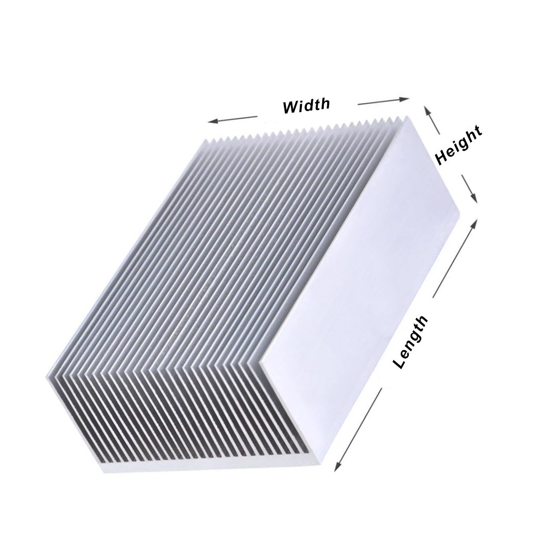 ฮีทซิงค์อะลูมิเนียมอัดขึ้นรูป  - Heatsink Aluminum บทวิจารณ์และราคา