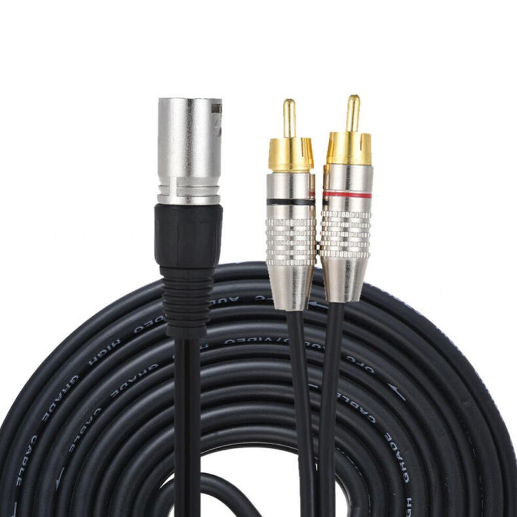 สายแยกสัญญาณเสียง XLR เป็น RCA - Audio Cable Rca บทวิจารณ์และราคา