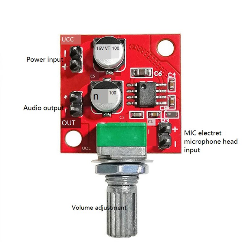 -[A51I ดิจิตอล]LM386 บอร์ดขยาย - Audio Amplifier Board บทวิจารณ์และราคา