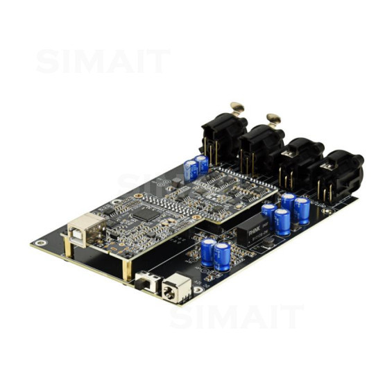 USB ASIO ออดิโออินเทอร์เฟซ XMO - Usb Sound Card บทวิจารณ์และราคา