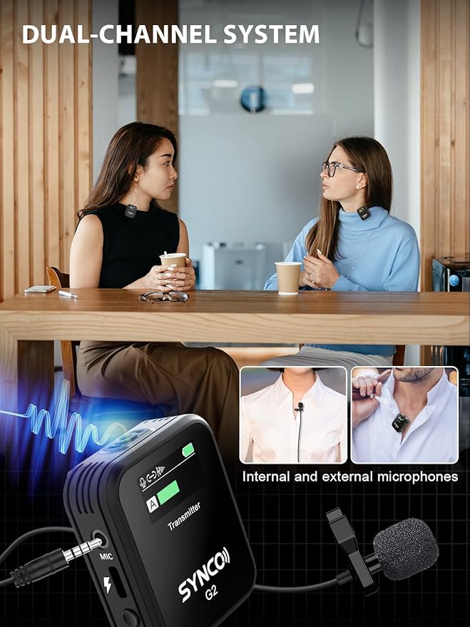 ไมโครโฟนไร้สาย SYNCO รุ่น G2(A - Microphone Capsule บทวิจารณ์และราคา