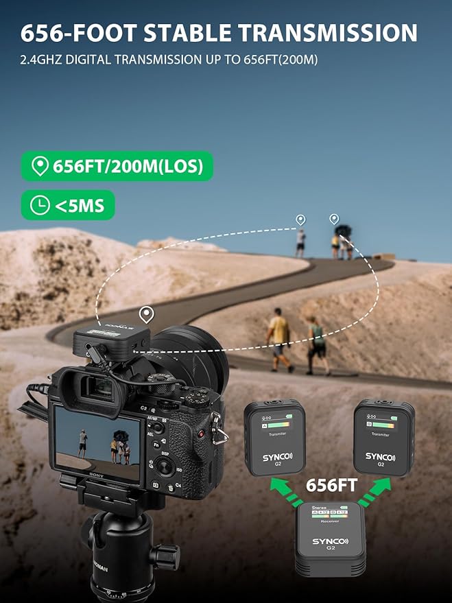 ไมโครโฟนไร้สาย SYNCO รุ่น G2(A - Microphone Capsule บทวิจารณ์และราคา