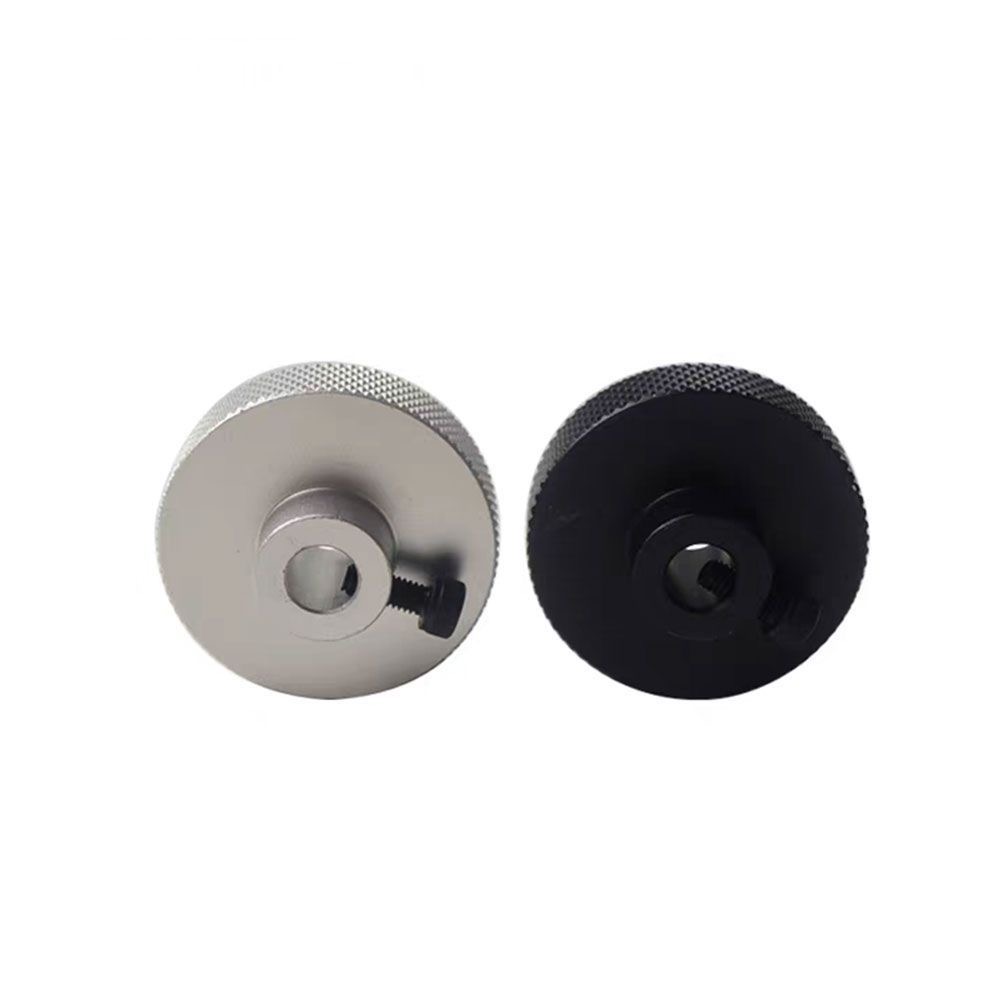 มือหมุนสเต็ปเปอร์มอเตอร์อะลูมิ - Knob Aluminum บทวิจารณ์และราคา