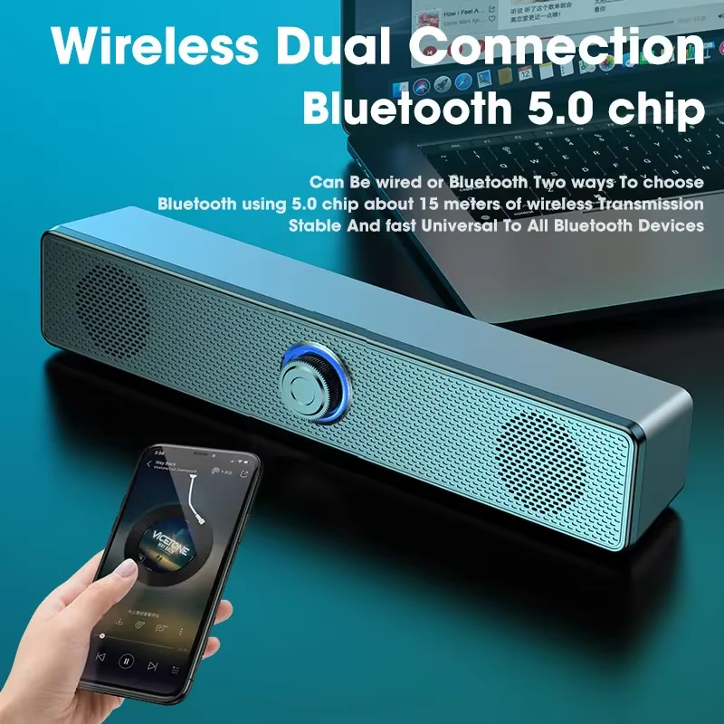 บลูทูธ 5.0 4D ซาวด์บาร์แบบมีสา - Speaker Driver บทวิจารณ์และราคา