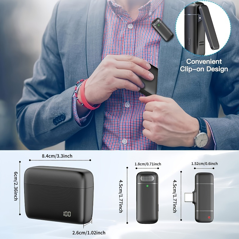 ไมโครโฟนแบบหนีบเสื้อไร้สาย พร้ - Microphone Capsule บทวิจารณ์และราคา