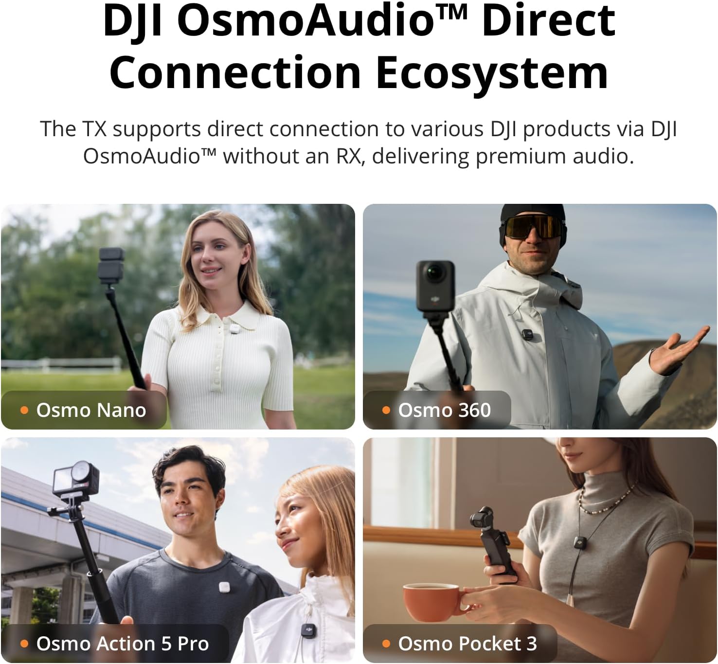 ไมโครโฟนไร้สายบลูทูธ DJI Mic 2 - Microphone Capsule บทวิจารณ์และราคา