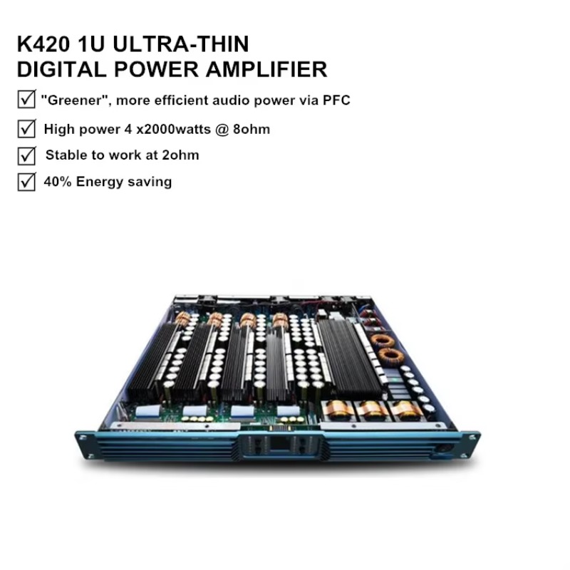 MORIN K420 เพาเวอร์แอมป์กำลังส - Class D Amplifier บทวิจารณ์และราคา