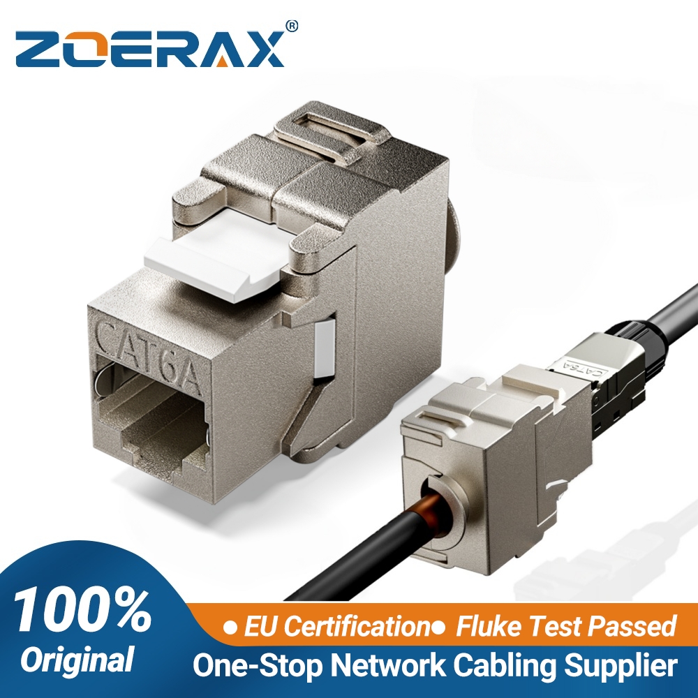 ZoeRax Keystone Module Jacks C - Rj45 Jack บทวิจารณ์และราคา