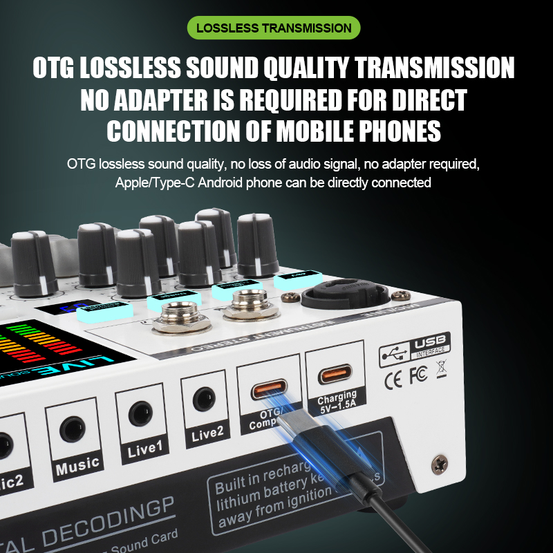 ชุดอินเทอร์เฟซเสียงพร้อมไมโครโ - Audio Interface บทวิจารณ์และราคา