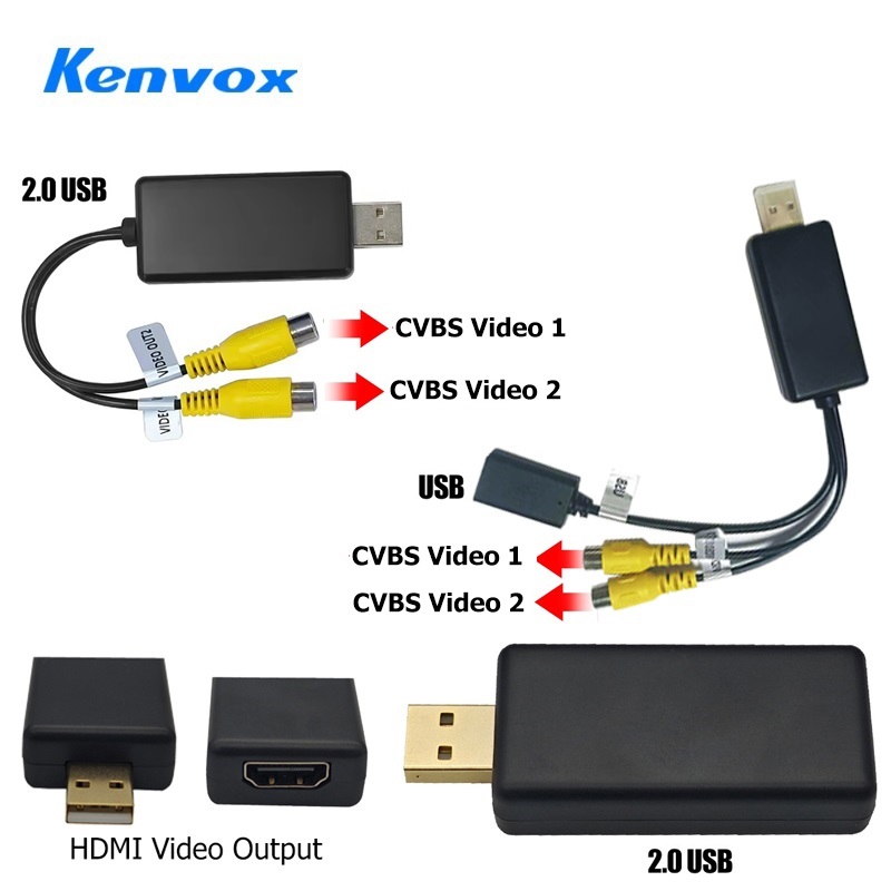 สายเคเบิล Kenvox Android USB ส - Audio Cable Rca บทวิจารณ์และราคา
