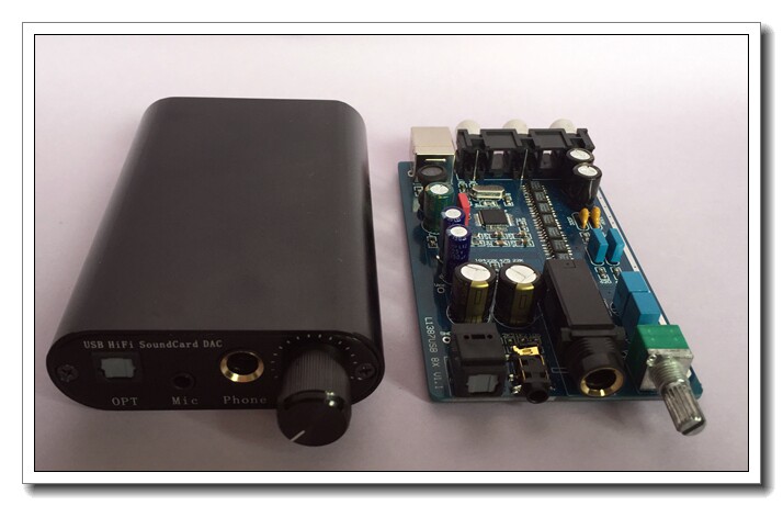 L1387 USB 8X แปดพอร์ตขนาน TDA1 - Usb Sound Card บทวิจารณ์และราคา