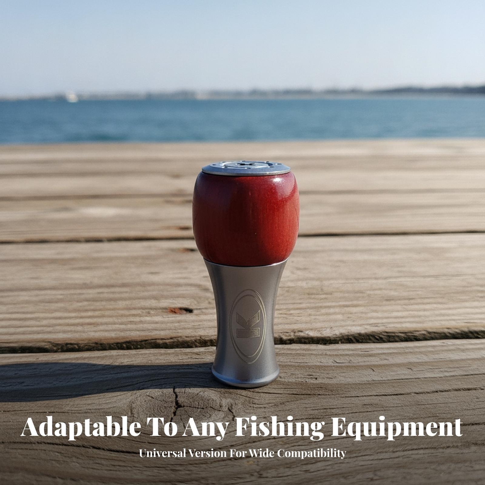 มือจับรอกตกปลา ทำจากไม้ พร้อมแ - Knob Aluminum บทวิจารณ์และราคา