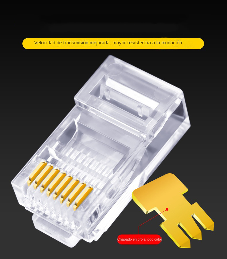 100 ชิ้น Cat6 Cat6e CAT5e RJ45 - Rj45 Jack บทวิจารณ์และราคา