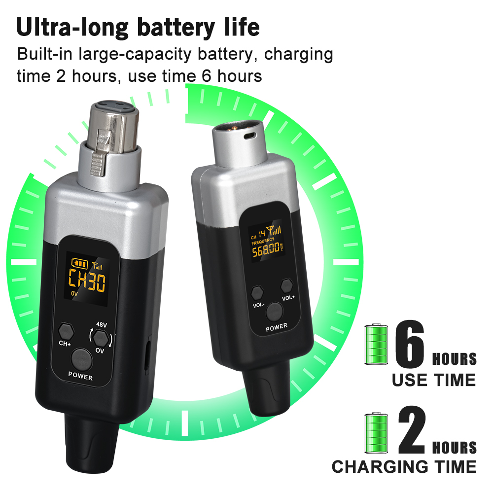 LEUS U2 UHF ไมโครโฟนไร้สาย Con - Microphone Capsule บทวิจารณ์และราคา
