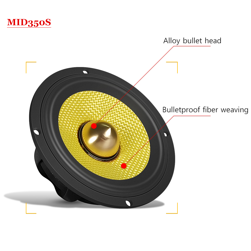 ลำโพงกลางขนาด 3.5 นิ้ว แบบ Bul - Speaker Driver บทวิจารณ์และราคา